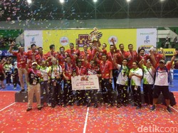Kalahkan Bank Sumsel Babel, Putra Pertamina Energi Juara Proliga