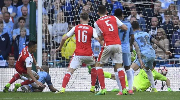 Kalahkan City lewat <i>Extra Time</i>, Arsenal Lolos ke Final