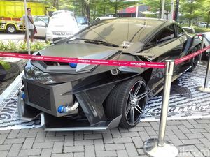 Si Kalajengking Jadi Raja Modifikasi Blackauto Battle di Solo