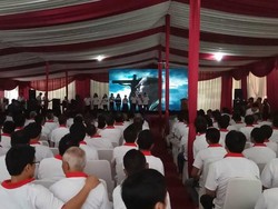 Lewat Video Conference, Menkum Pimpin Perayaan Paskah 237 Lapas