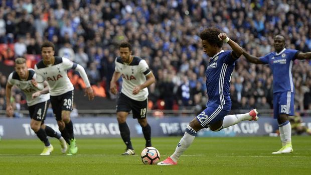 Bekuk Spurs 4-2, Chelsea Melaju ke Final Piala FA