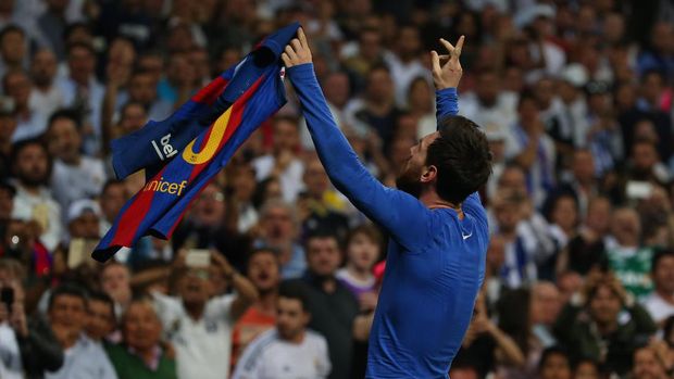 Lionel Messi Top Skor El Clasico sepanjang masa.