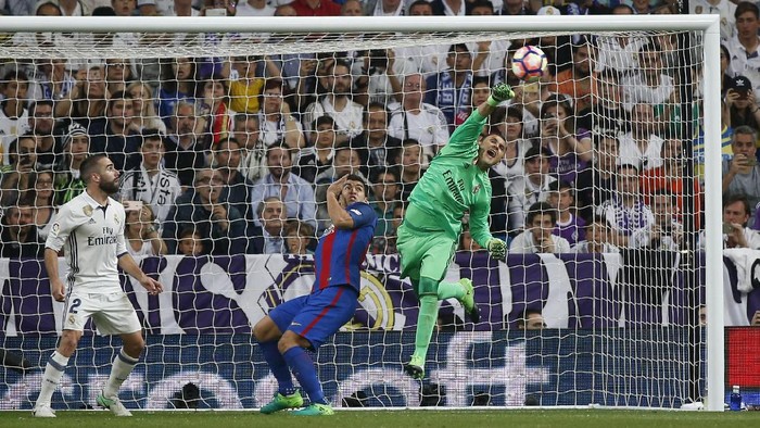 Adu Penyelamatan Gemilang Keylor Navas vs Ter Stegen