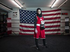 Remaja Ini Jadi Petinju Berhijab Pertama yang Diizinkan Bertanding di AS