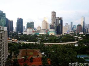 Simpang Susun Semanggi Tak Gunakan Tiang Lampu untuk Penerangan