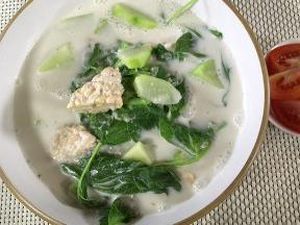 Telur dan Sayuran Makin Sedap Diolah dengan Santan