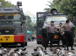 Polisi Tak Gunakan Senpi Saat Pengamanan Sidang Putusan Ahok