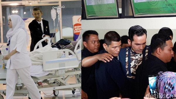 Kondisi Jupe Usai Cuci Darah, Belasan Bodyguard Kawal Atalarik