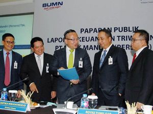 Laba Bank Mandiri Naik jadi Rp 4 Triliun