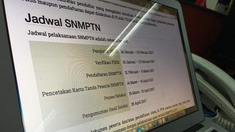 Diumumkan Rabu Siang, Hasil SNMPTN 2017 Bisa Disimak di detikcom