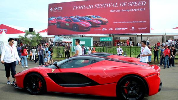 Ultah ke-70, Ferrari Gelar Festival of Speed di BSD