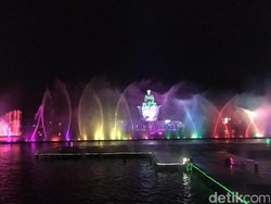 Saksikan Air Mancur di Taman Sri Baduga Purwakarta Tak Lagi Gratis