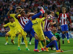 Atletico Ditumbangkan Villarreal 0-1
