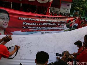 Didukung Kader PDIP, Musthofa Mengaku Fokus Jalankan Tugas  Hingga Usai