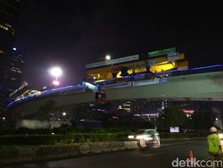 Jalan Layang Simpang Susun Semanggi Jadi Kado Kemerdekaan RI