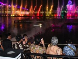 Atraksi Air Mancur Menari Jadi Ikon Baru di Purwakarta