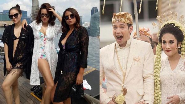 Shinta Bachir Kembali Tampil Seksi, Ekspresi Bahagia Tarra Budiman