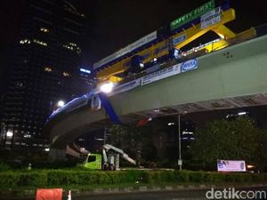 Jadi Ikon Baru Jakarta, Simpang Susun Semanggi Rampung 90%