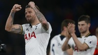 Kemenangan atas Palace tak mengubah posisi Spurs di peringkat kedua klasemen sementara. Mereka mengoleksi 74 poin dari 33 pertandingan, terpaut empat poin dari Chelsea yang memimpin di posisi pertama. Adapun Palace duduk di posisi ke-12 dengan 38 poin. Reuters/Matthew Childs.