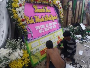 Pedagang Bunga Rawa Belong Tepis Isu soal Karangan Bunga Ahok