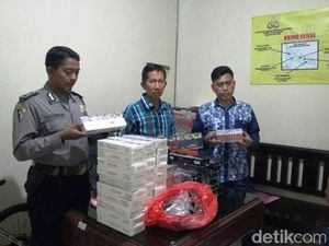 Ratusan Bungkus Rokok Tanpa Cukai di Banyuwangi Diamankan