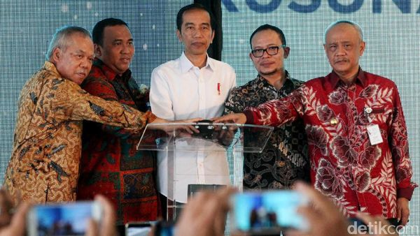 Jokowi Groundbreaking Rusunami untuk Buruh di Tangsel