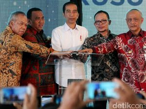 Jokowi Groundbreaking Rusunami untuk Buruh di Tangsel Jokowi Groundbreaking Rusunami untuk Buruh di Tangsel