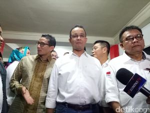 Anies ke Ahok: Programnya Dibereskan Dulu, Jangan Melambat