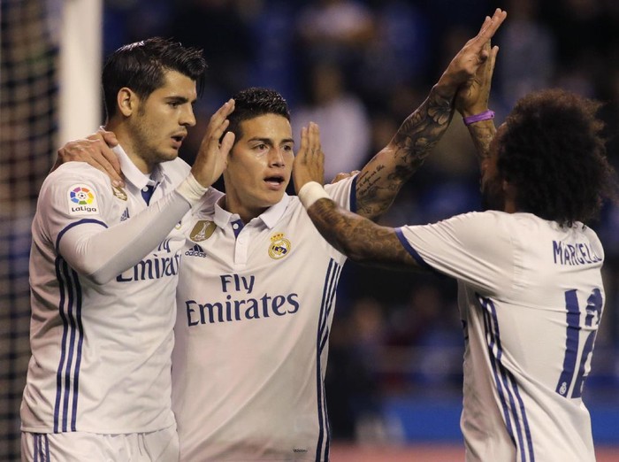 James Rodriguez: Madrid Hadapi Lima Final di Liga Spanyol