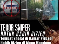 Polisi: Tak Ada Laporan Kamar Habib Rizieq Ditembak Sniper