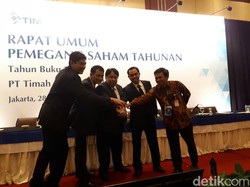 PT Timah Bagi Dividen Rp 75 Miliar ke Pemegang Saham