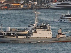 Kapal Mata-Mata Rusia Tenggelam di Lepas Pantai Turki