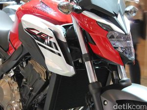 Ini Wajah Garang Honda CB650F
