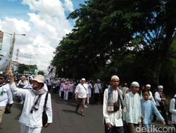 Aksi Long March, Massa GNPF MUI Mulai Bergerak dari Masjid Istiqlal