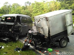 Pasangan Suami Istri ini Tewas Tertabrak Mobil di Bantul