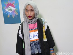 Mahasiswi Seni Nyentrik Pamer Ilustrasi di Audisi Sunsilk Hijab Hunt Jakarta