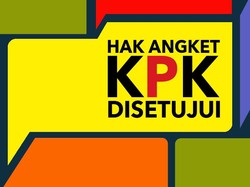 KPK: Bila Serius Perangi Korupsi, DPR Harusnya Tolak Hak Angket