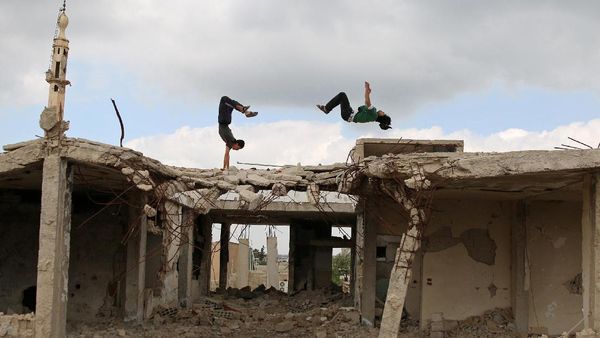 Parkour, Ekspresi Kebebasan Remaja di Suriah