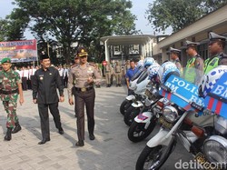 863 Personel Gabungan Siap Amankan Hari Buruh di Sidoarjo