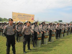 Polres Karawang Siapkan Personel Kawal Massa Buruh ke Jakarta