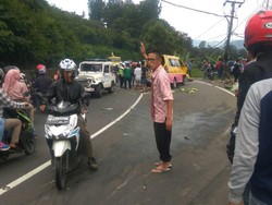 Usai Evakuasi Kecelakaan Maut, Lalin Puncak-Cianjur Lancar