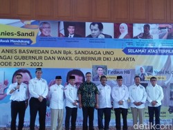 Anies-Sandi Minta Pendukung Tak Berlebihan Rayakan Kemenangan