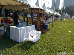 Ada Tempat Hiburan Anak Hingga Wisata Kuliner untuk Buruh di GBK