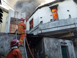 Kebakaran di RS Bhayangkara Kota Kediri, Sempat Terjadi Kepanikan