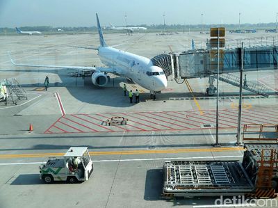 Penerbangan Internasional Perdana Garuda dari Terminal 3