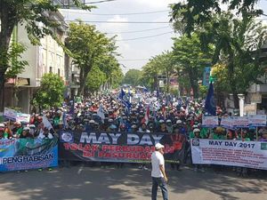 20 Ribu Buruh Bakal Long March ke Depan Istana Peringati May Day