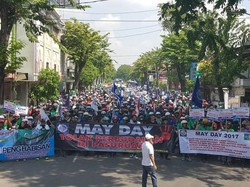 May Day di Pasuruan, Buruh Gelar Istigasah