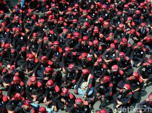 May Day di Makassar, 3.000 Polisi Disiagakan di Titik Aksi
