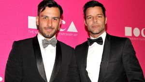 Ricky Martin dan Pasangan Prianya Tampil Necis