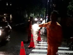 Kemang Utara Tergenang, Jalan Ditutup Sementara